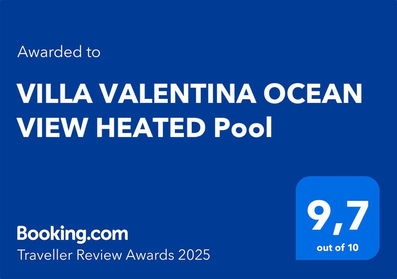 Villa Valentina Ocean View Heated Pool أذيخي المظهر الخارجي الصورة